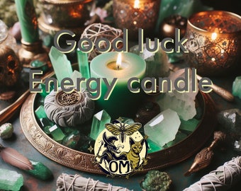 GOOD LUCK candle ! Witchcraft ritual spell  *photos* | cast within 24 working hours by odonnamoon