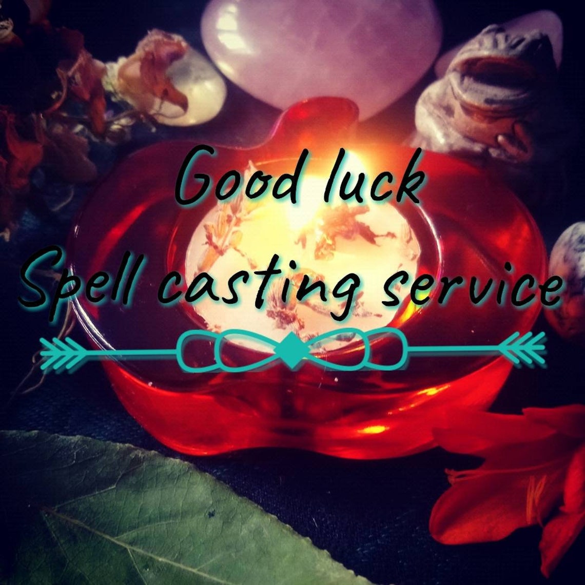GOOD LUCK Spell Candle Spell Casting Service Spell Casting Etsy