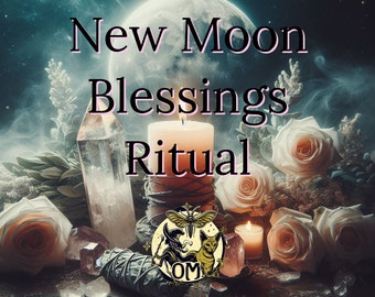 Chiuso **LUNA NUOVA del 7 maggio rituale di benedizioni - i nuovi inizi e le intenzioni di fissare le intenzioni manifestano il rituale della luna