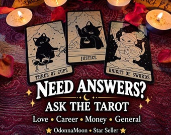 Need Answers Tarot Reading, Ask Your Questions, Love Career Money & General Guidance, Personal Tarot Reading