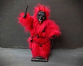 Krampus Figurine, Creepy Christmas, Horror Decor