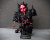 Krampus Figurine, Creepy Christmas, Horror Decor