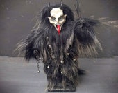 Krampus Figurine, Creepy Christmas, Horror Decor