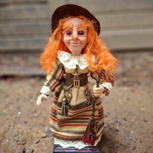 Halloween Witch Doll, Halloween Decor, Witch Figurine, Spooky Halloween ...