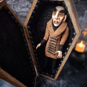 Nosferatu Doll: Count Orlock Vampire Figure - Classic Horror Gothic