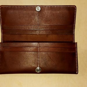 Leather Clutch Wallet