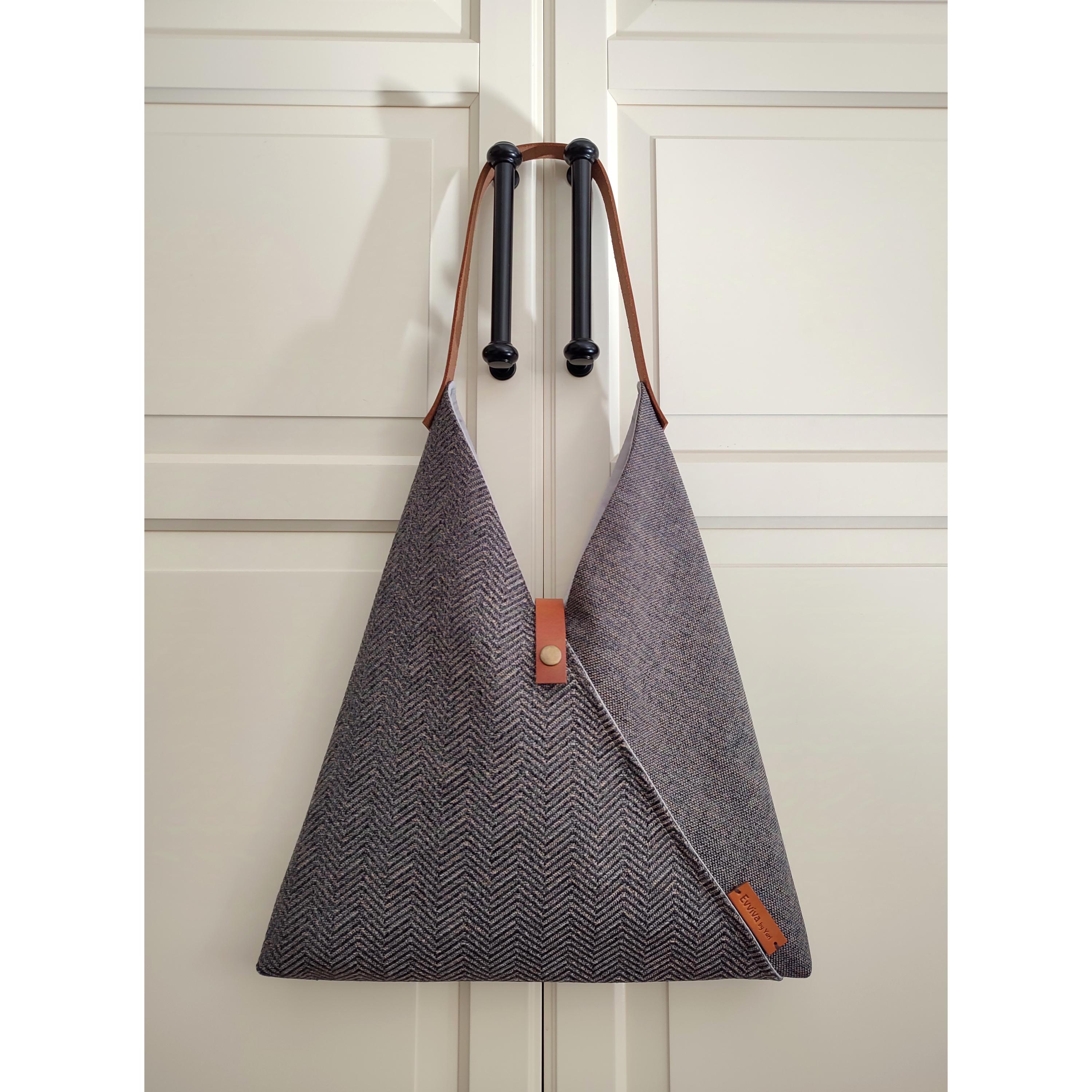 トートバッグ OHOTORO book herringbone bag - メルカリ
