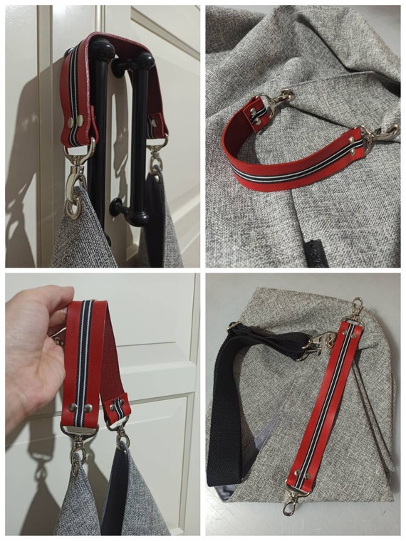 FASHIONS KZ 60cm Bag Strap PU Leather Bag Handle Belt Shoulder Bag