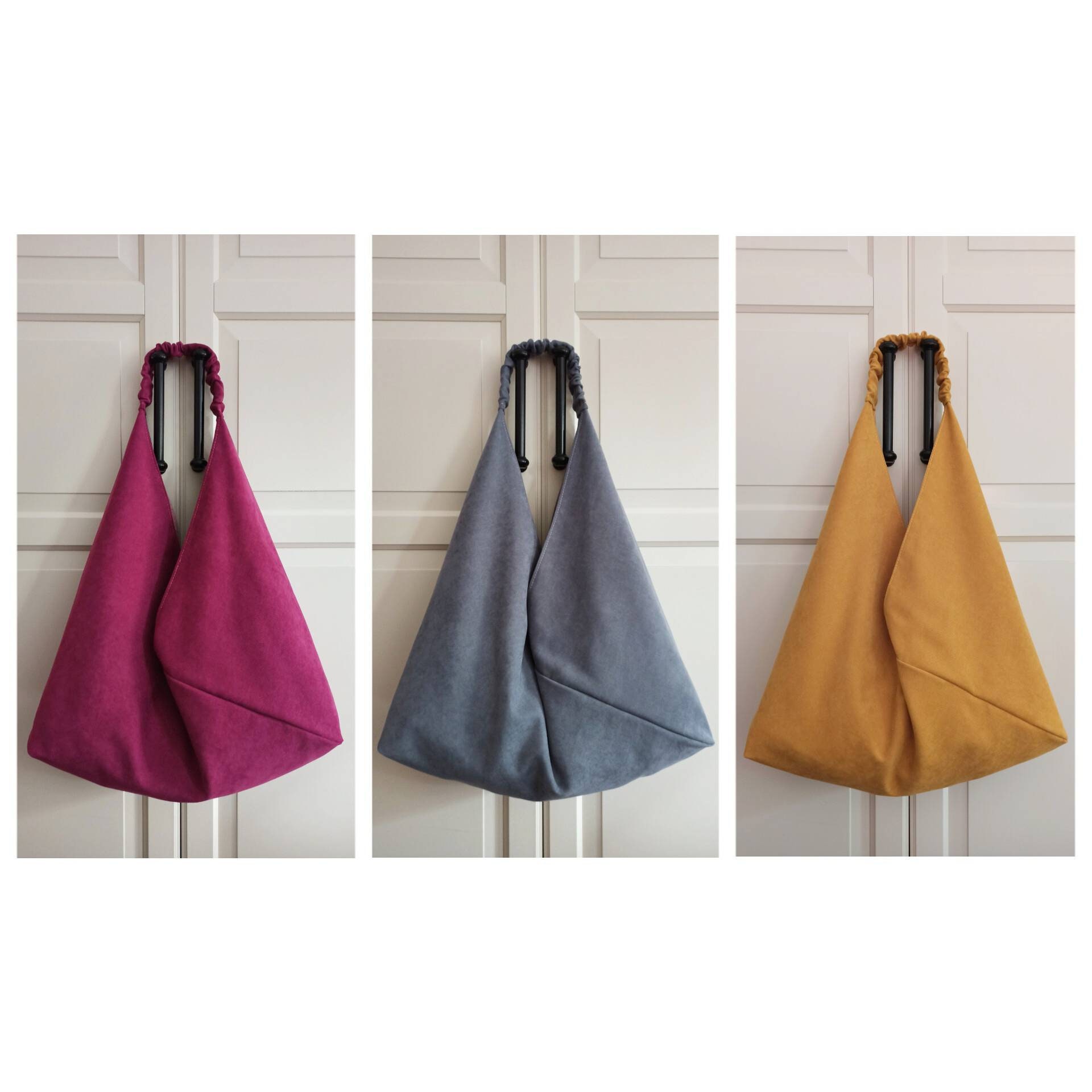 Lightweight Minimalist Japanese Fabric Origami Bag With Lining and ...