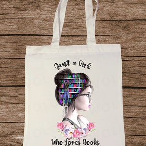 Cartable Just a Girl Who Loves Books