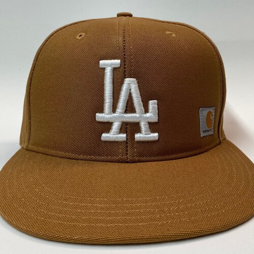 LA Los Angeles Carhartt Brown Snapback 