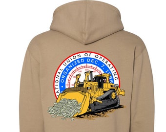 Operator Hoodie | Heavy Equipment Operator | Union Operator Gear | Union Proud | Blue Collar | Operator Gear | Crane Operator | Construction