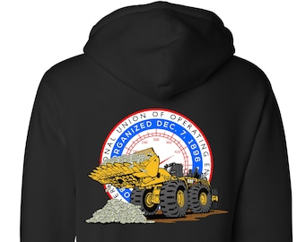 Operator Hoodie | Heavy Equipment Operator | Union Operator Gear | Union Proud | Blue Collar | Operator Gear | Crane Operator | Construction