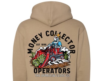 Operator Hoodie | Heavy Equipment Operator | Union Operator Gear | Union Proud | Blue Collar | Operator Gear | Crane Operator | Construction