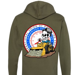 Operator Hoodie | Heavy Equipment Operator | Union Operator Gear | Union Proud | Blue Collar | Operator Gear | Crane Operator | Construction