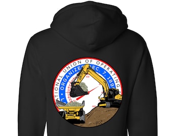 Operator Hoodie | Heavy Equipment Operator | Union Operator Gear | Union Proud | Blue Collar | Operator Gear | Crane Operator | Construction