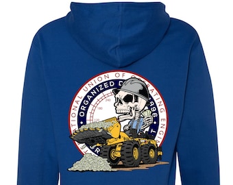 Operator Hoodie | Heavy Equipment Operator | Union Operator Gear | Union Proud | Blue Collar | Operator Gear | Crane Operator | Construction