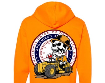 Operator Hoodie | Heavy Equipment Operator | Union Operator Gear | Union Proud | Blue Collar | Operator Gear | Crane Operator | Construction