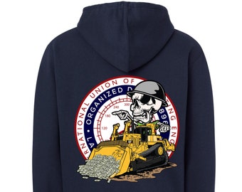 Operator Hoodie | Heavy Equipment Operator | Union Operator Gear | Union Proud | Blue Collar | Operator Gear | Crane Operator | Construction
