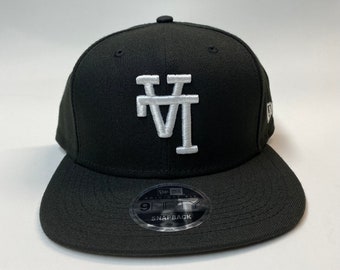 Snap Back Cap Black Baseball 
