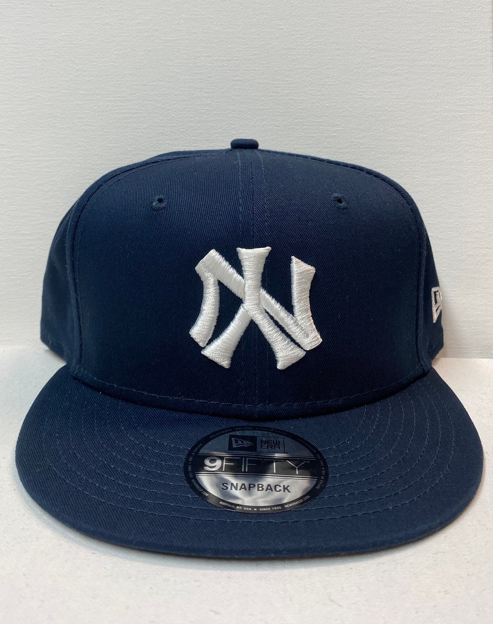 NY Yankees Bronx New York upside down 9/50 cap Navy Baseball | Etsy