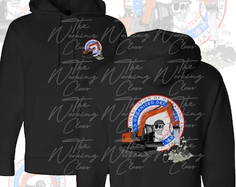 Operator Hoodie | Heavy Equipment Operator | Union Operator Gear | Union Proud | Blue Collar | Operator Gear | Crane Operator | Construction