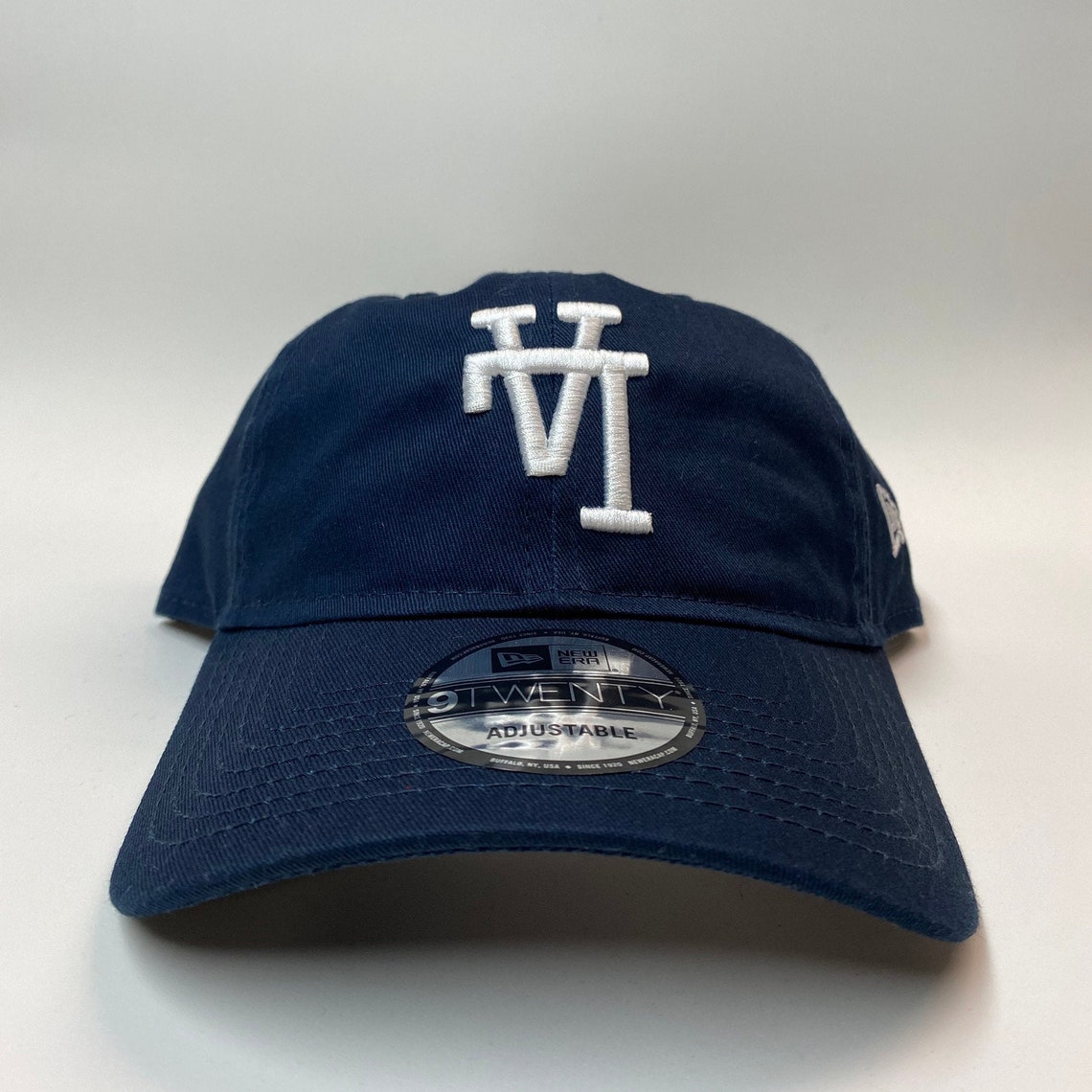 LA Los Angeles upside down Navy 9/20 cap Baseball cap dad Etsy