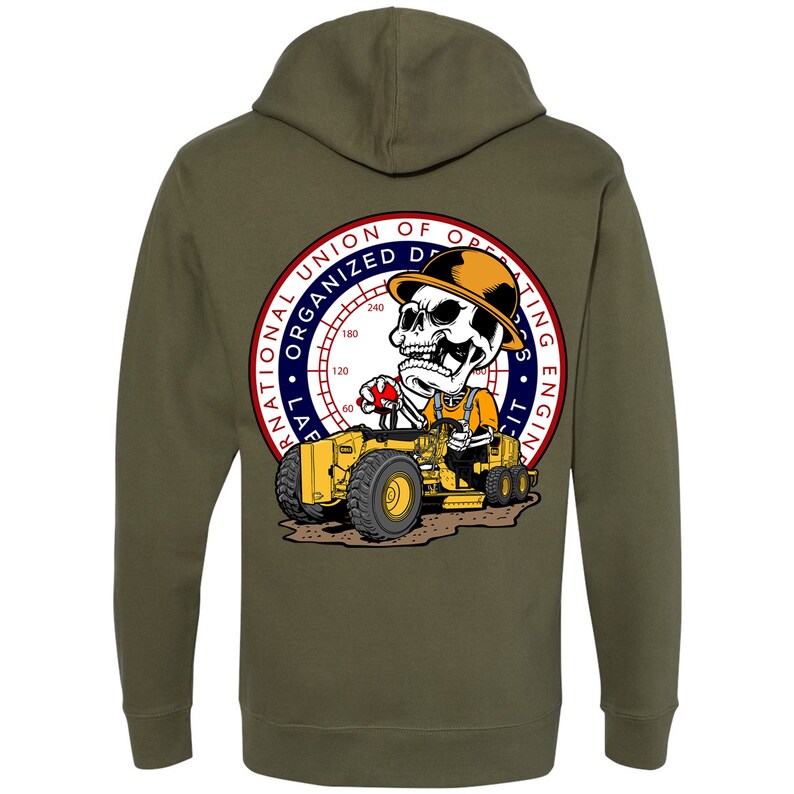 Operator Hoodie | Heavy Equipment Operator | Union Operator Gear ...