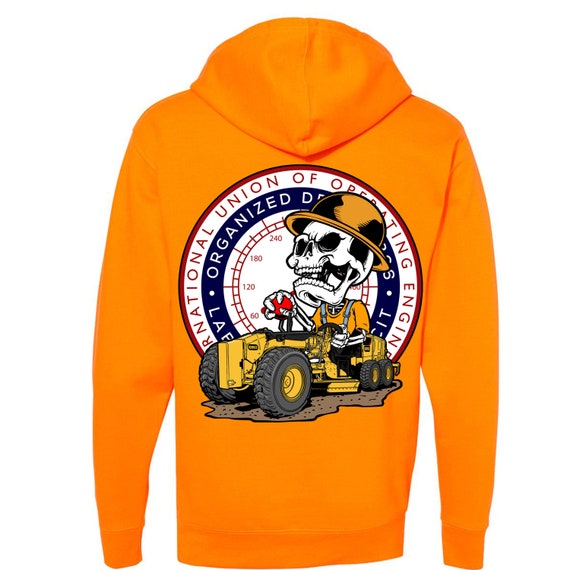 Operator Hoodie Heavy Equipment Operator Union Operator Gear Union Proud Blue Collar Operator Gear Crane Operator Construction Etsy Canada