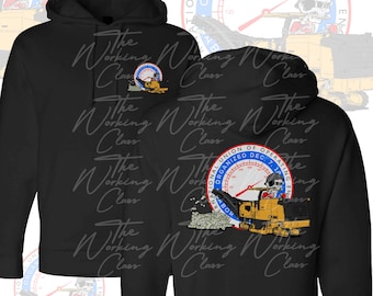 Operator Hoodie | Heavy Equipment Operator | Union Operator Gear | Union Proud | Blue Collar | Operator Gear | Crane Operator | Construction