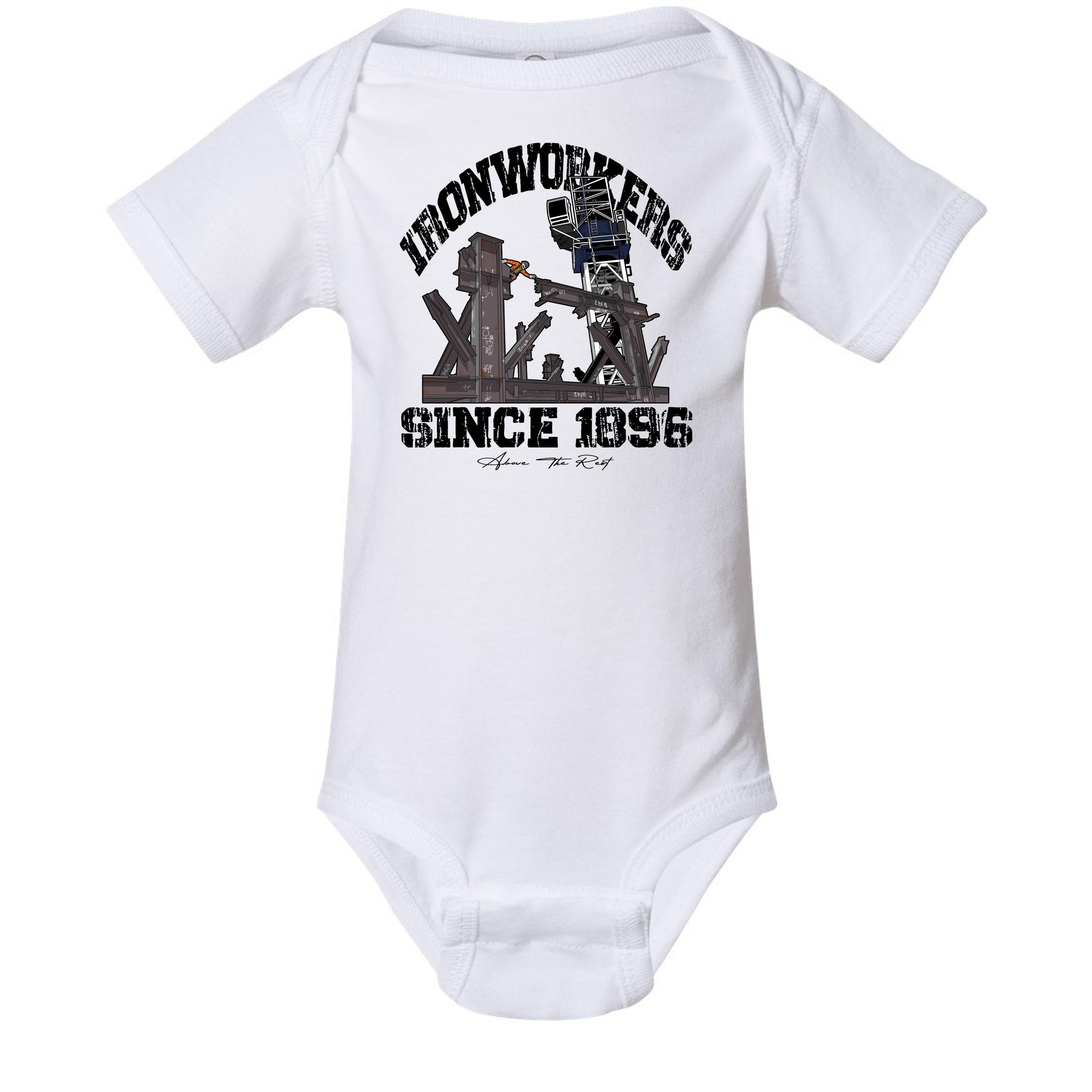 シャツ Ironworker Onesie | Union Ironworker Shirt | Blue Collar | Mens