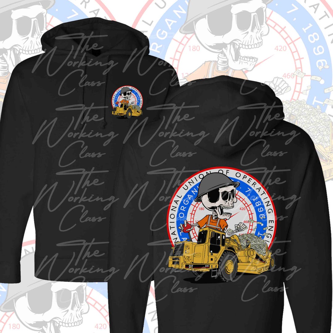 Operator Hoodie | Heavy Equipment Operator | Union Operator Gear ...