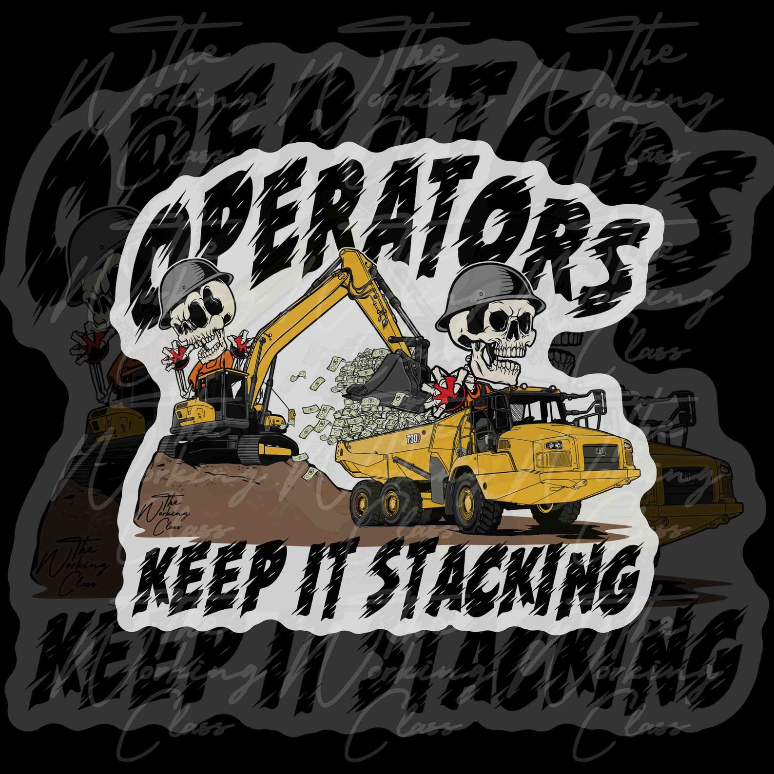 Operator Sticker | Heavy Equipment Operator Sticker | Union Operator ...
