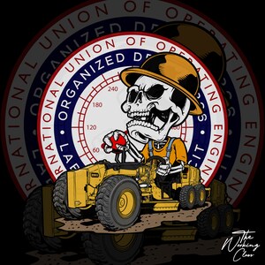 Operator Sticker | Heavy Equipment Operator Sticker | Union Operator Sticker | Blue Collar Sticker | Excavator Sticker | Crane Sticker |