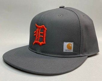Detroit D Tigers Carhartt Snapback Cap 