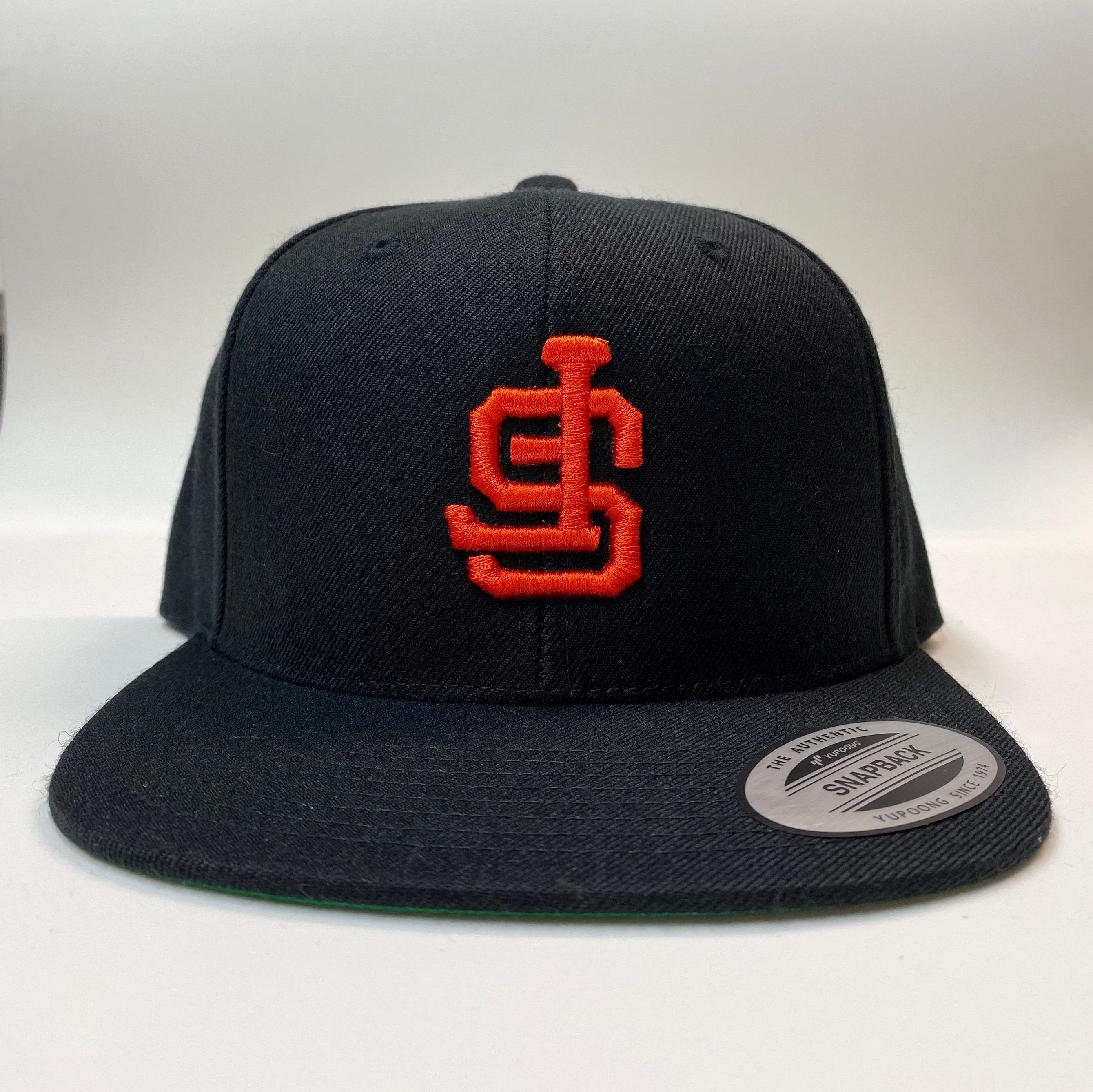 SF Giants upside down YP Classic snapback cap black Baseball Etsy