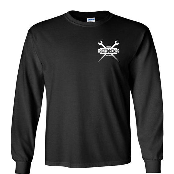 Ironworker Long Sleeve | Union Ironworker T-shirt | Welding T