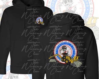 Operator Hoodie | Heavy Equipment Operator | Union Operator Gear | Union Proud | Blue Collar | Operator Gear | Crane Operator | Construction