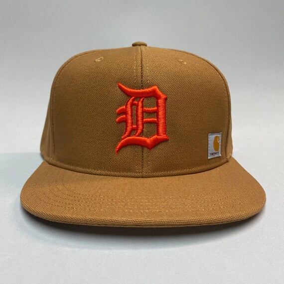Detroit D Tigers Carhartt Snapback Cap 