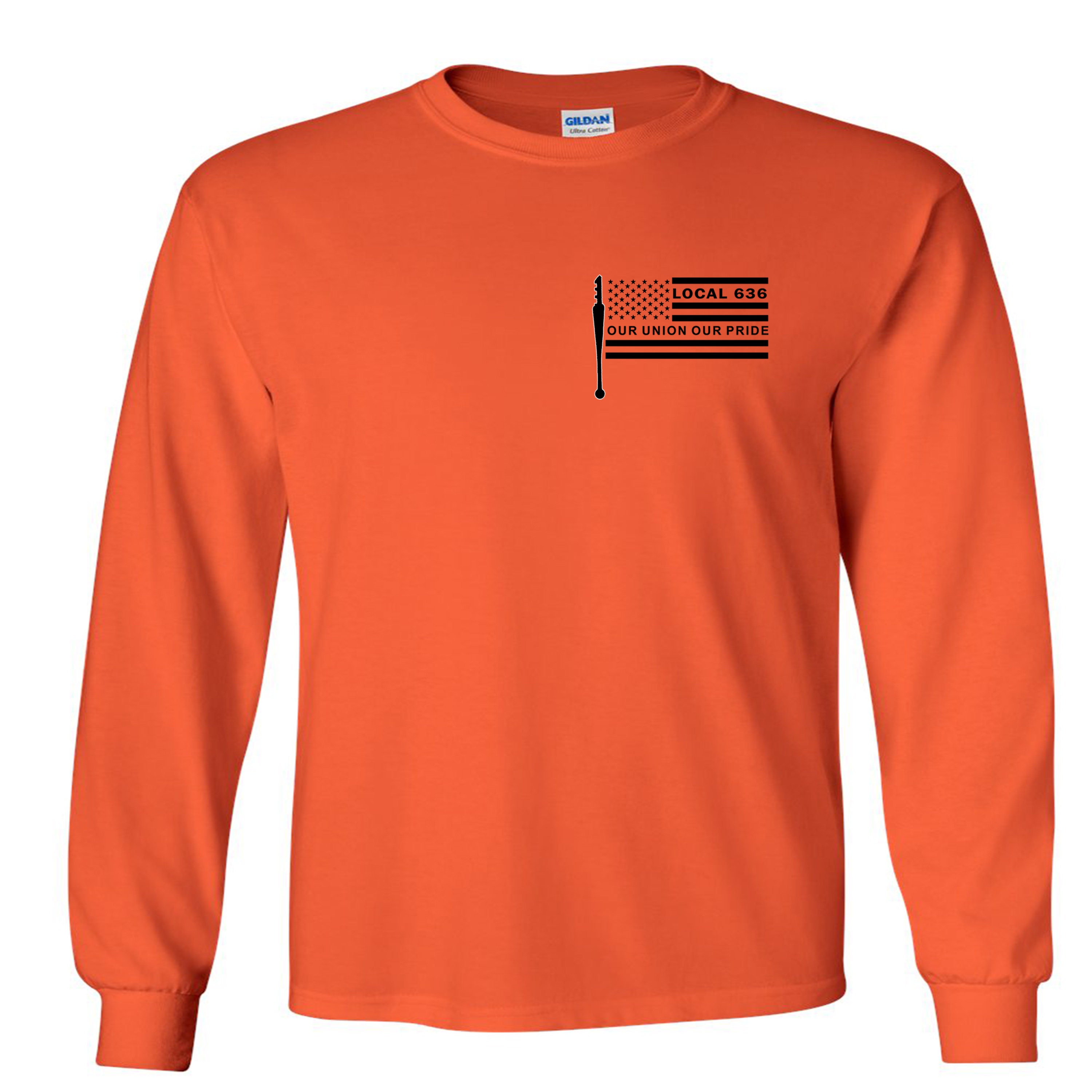 Glaziers Long Sleeve T-shirt | Glazier Nation | Union Strong
