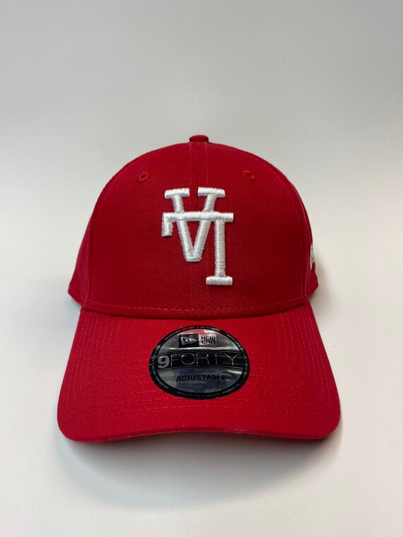 red la dodgers dad hat