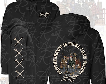 Ironworker Pullover Hoodie | Blue Collar | Ironworker Husband | Dad Gift | Union Proud | Welder | Ironworker Clothing | Ironworker Trade |