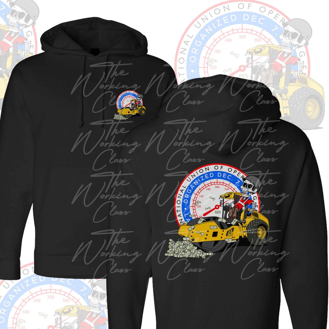Operator Hoodie | Heavy Equipment Operator | Union Operator Gear ...