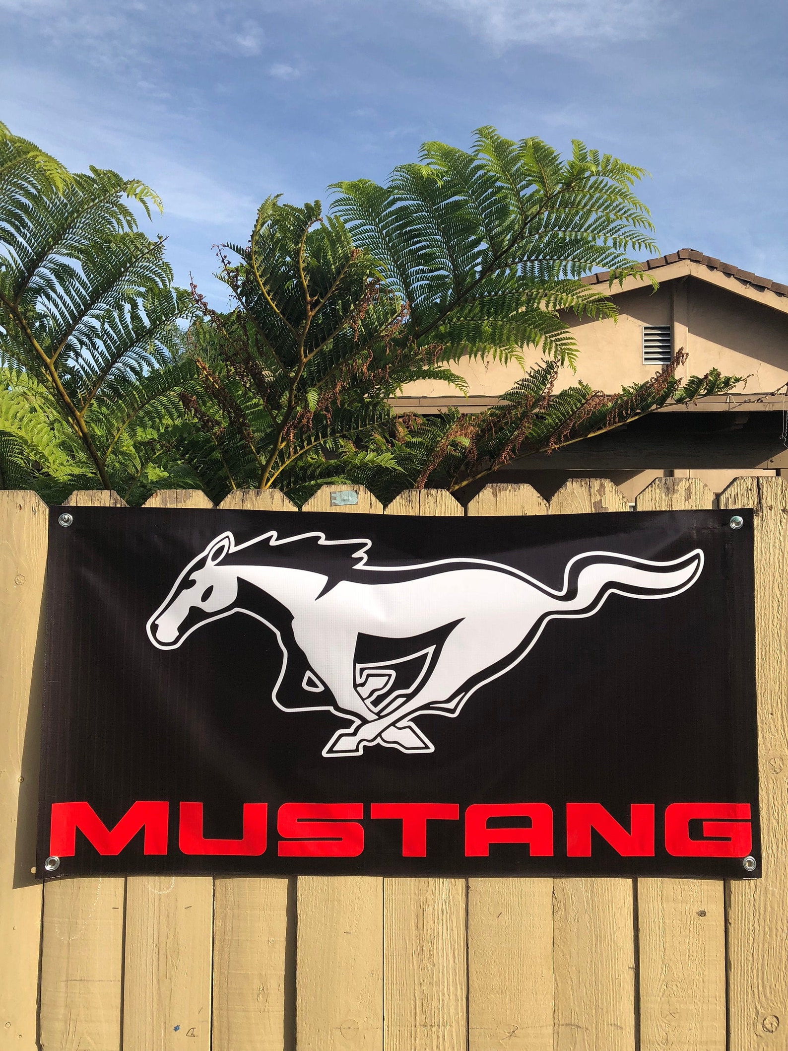 Mustang 4'x2' Vinyl Banner Ford Banner SVT Banner Etsy