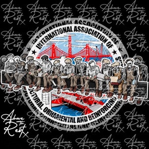 Ironworker Sticker | Union Ironworker Sticker | Rodbuster Sticker | Welding Sticker | Car Decal | Car Sticker | Vinyl Sticker | Blue Collar