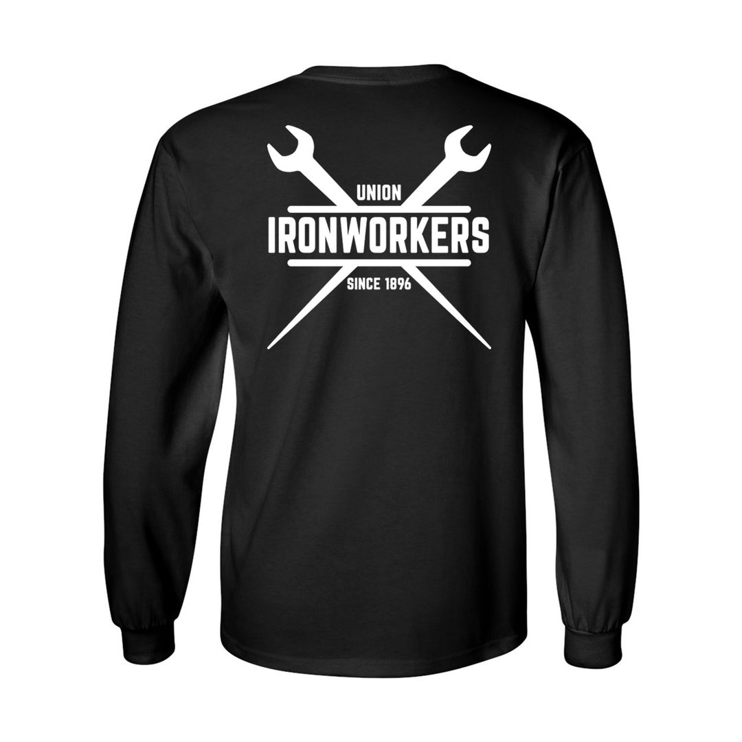 Ironworker Long Sleeve Union Ironworker Tshirt Welding Tshirt Proud