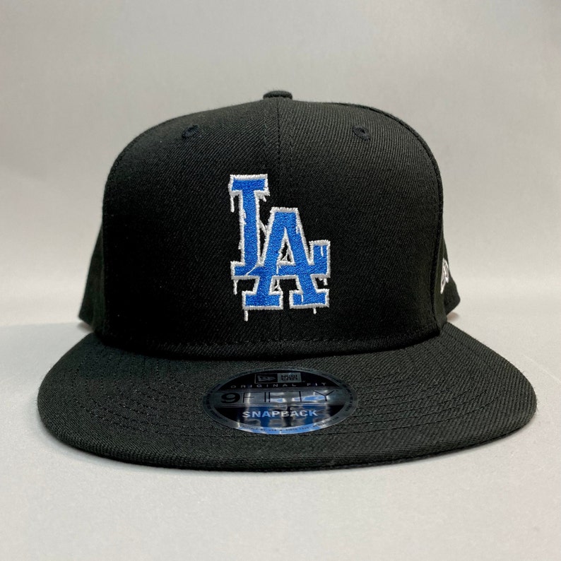 LA Drip 9/50 Snapback Hat Los Angeles Hat Think Blue Go | Etsy