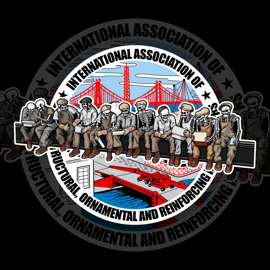 Ironworker Sticker Union Ironworker Sticker Rodbuster Sticker Welding