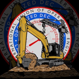 Operator Sticker | Heavy Equipment Operator Sticker | Union Operator Sticker | Blue Collar Sticker | Excavator Sticker | Crane Sticker |