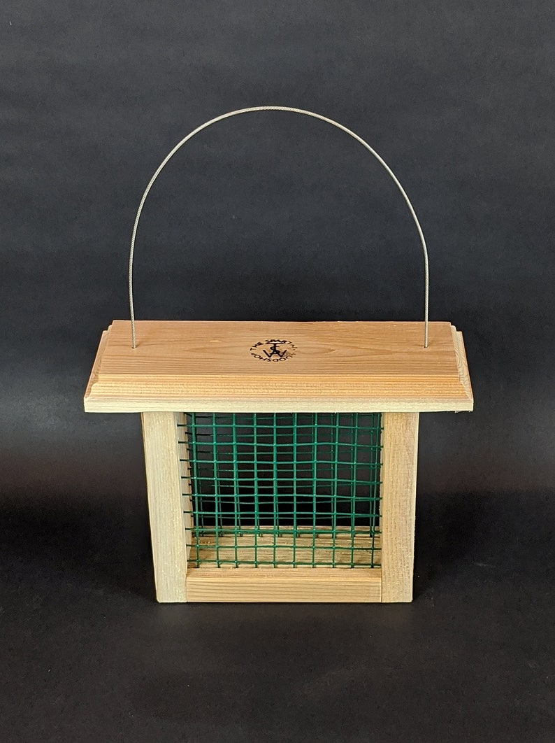 Suet Feeder Cedar for Standard Suet Cakes Attract Etsy